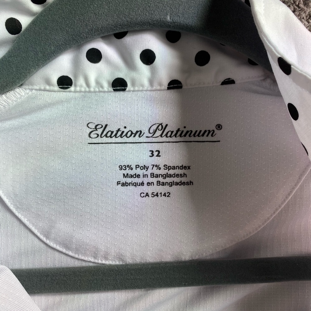 NEW!! Elation Platinum Show shirt.